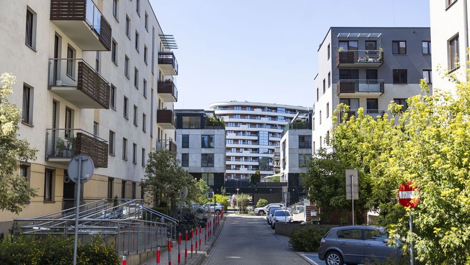 UL. GRZEGÓRZECKA, ZABUDOWA OD STRONY WISŁY