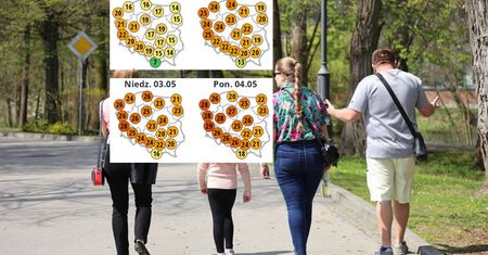 Fala gorąca w majówkę. Nawet 28 stopni Celsjusza