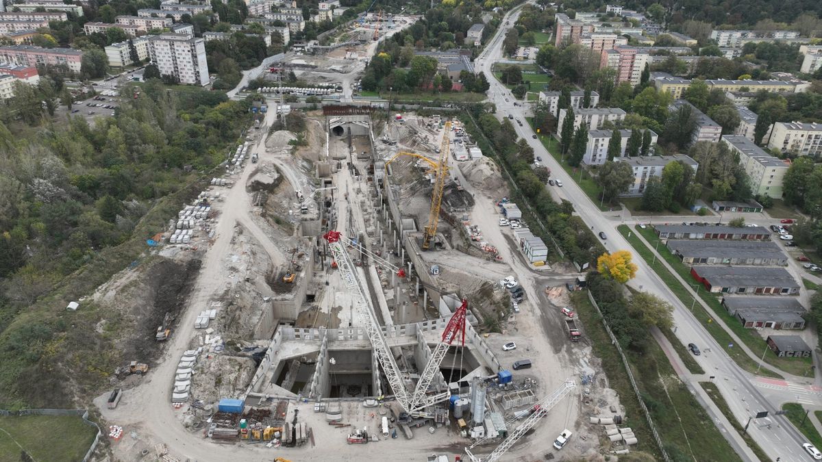 Komory startowe między ulicami Stolarską a Odolanowską w Łodzi