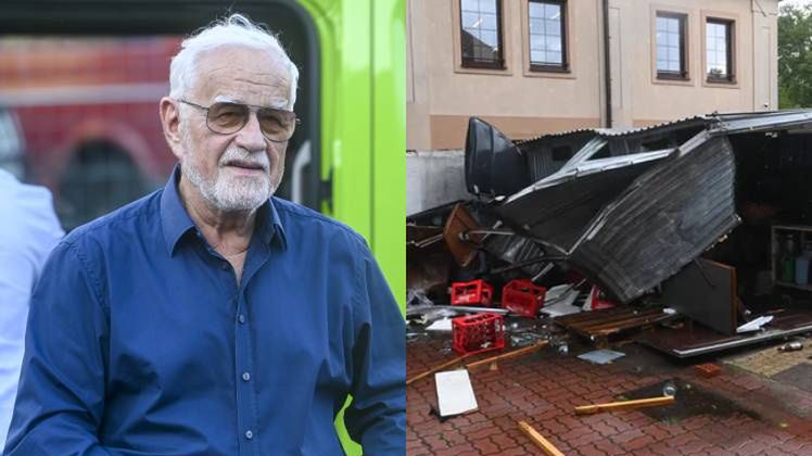 Jan Pietrzak WJECHAŁ w budynek przychodni. Policja ujawnia szczegóły zdarzenia