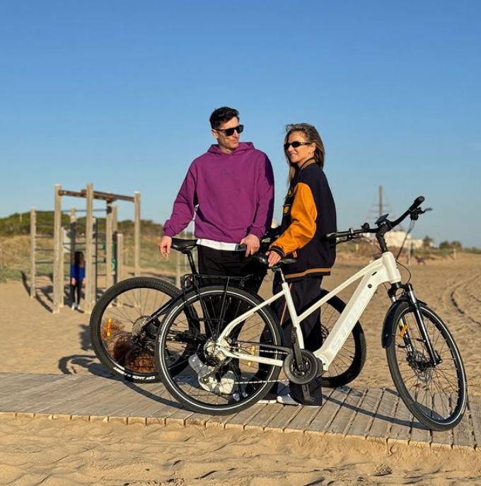 Robert Lewandowski i Anna Lewandowska
