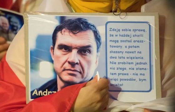 Córka Poczobuta w imieniu ojca odebrała Nagrodę Sacharowa