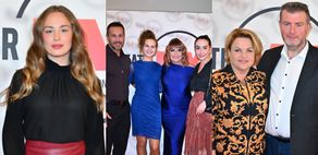 Gwiazdy na premierze sztuki: Wiktoria Gąsiewska w skórze, Katarzyna Skrzynecka z rodziną, Katarzyna Bosacka z nowym mężem