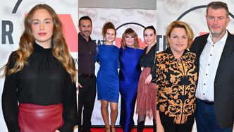 Gwiazdy na premierze sztuki: Wiktoria Gąsiewska w skórze, Katarzyna Skrzynecka z rodziną, Katarzyna Bosacka z nowym mężem