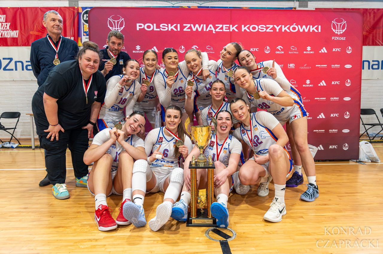 Enea AZS Szkoła Gortata Poznań zdobyła Młodzieżowy Puchar Polski