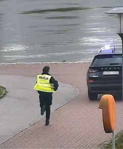 Dramatyczna akcja ratunkowa. Policjant uratował tonącą 16-latkę