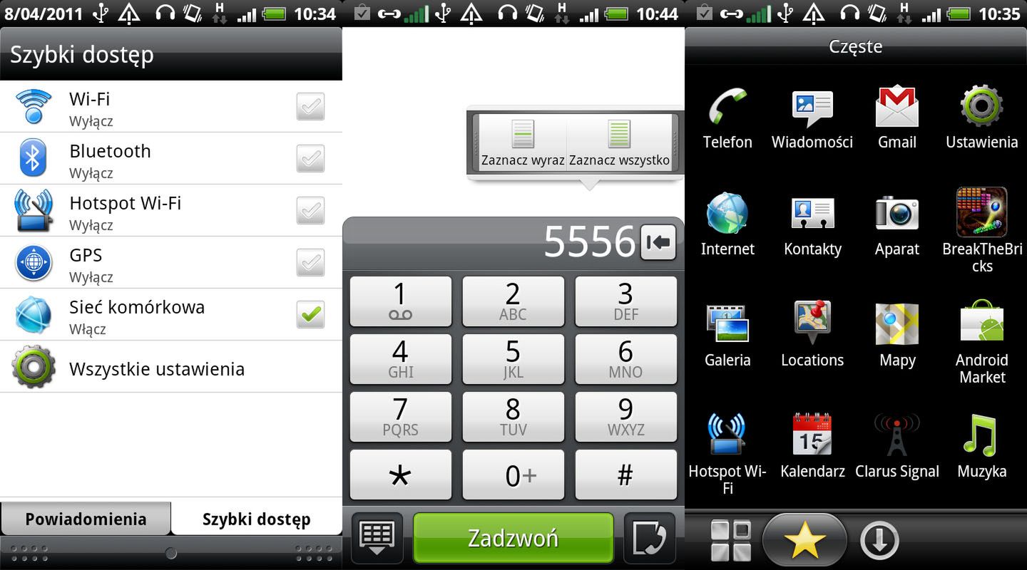 Aktualizacja do Androida 2.3.3 dla HTC Incredible S 2