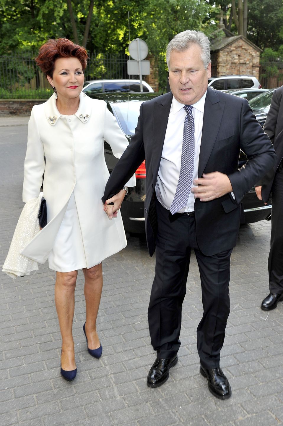 Aleksander i Jolanta Kwaśniewscy