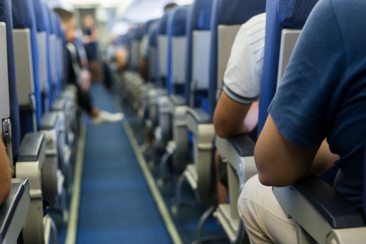 Passengers often have trouble understanding announcements on the airplane.