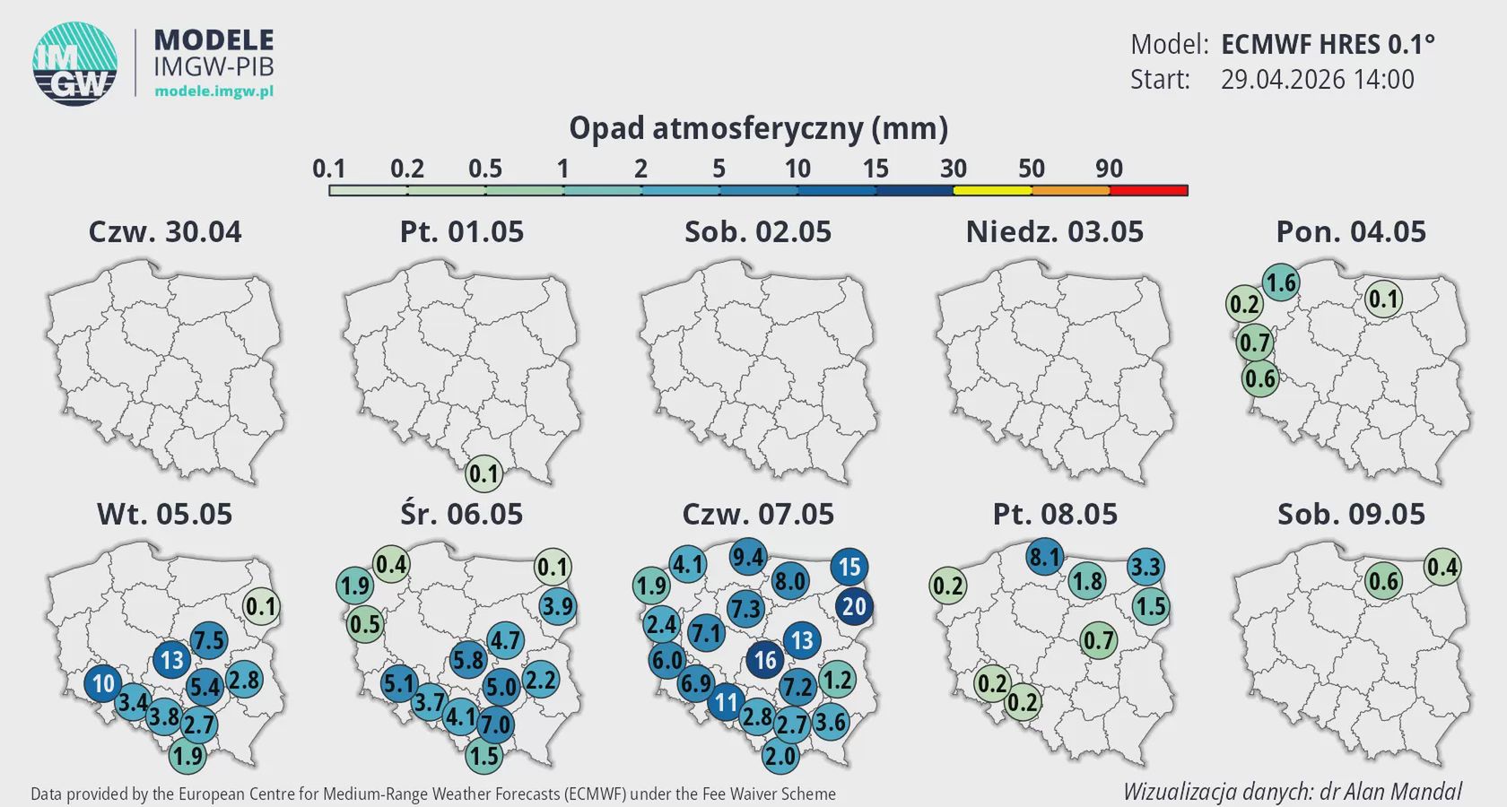 W Polsce zrobi się deszczowo.