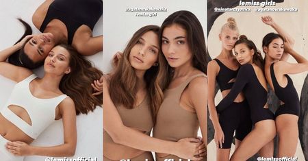 Julia Wieniawa pokazała kolekcję ubrań autorskiej marki. Internauci: "Tak troszkę zaleciało kampanią Skims od Kim Kardashian"