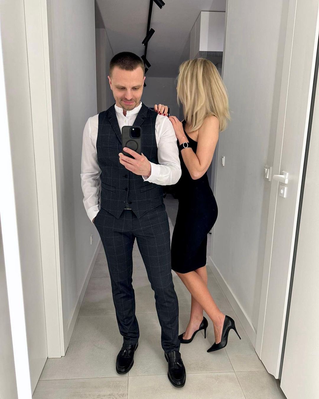 Marcin Hakiel z ukochaną