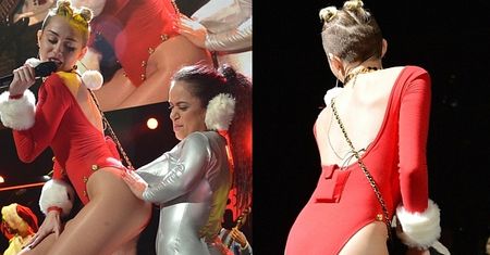 "Świąteczna" Miley... ZNÓW SIĘ WYPINA!