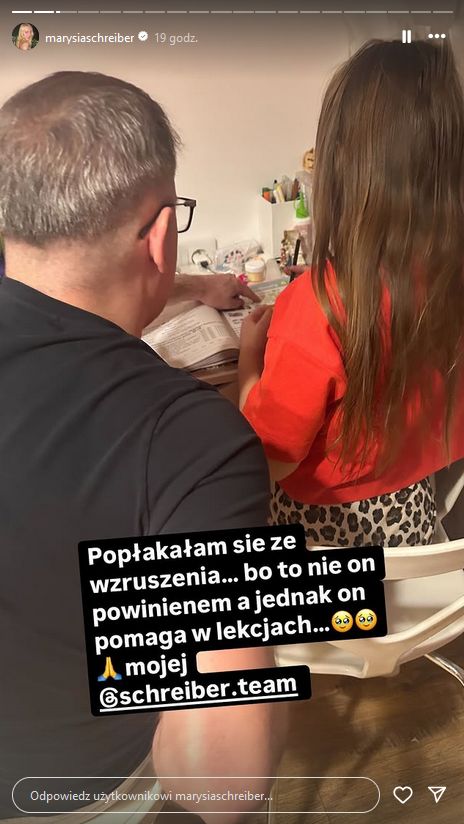 Przemysław Czarnecki i córka Marianny Schreiber