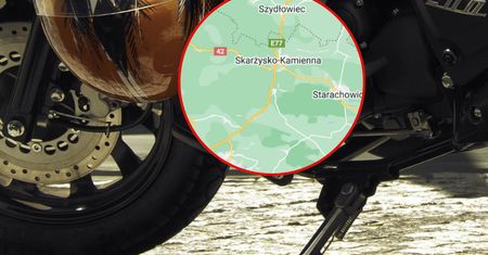 Motocyklista wjechał w parę nastolatków. 17-latek w ciężkim stanie