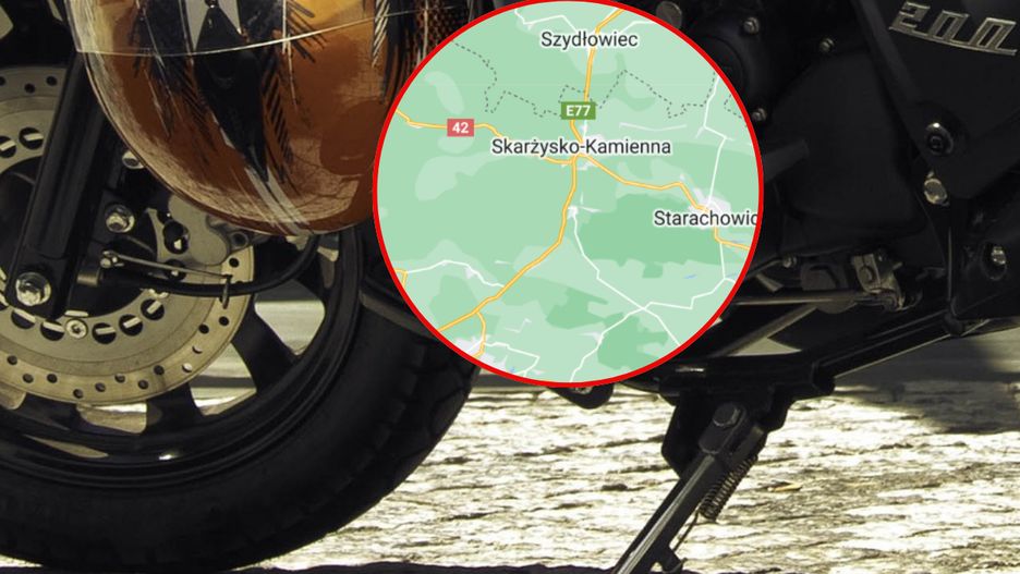 Motocyklista wjechał w parę nastolatków