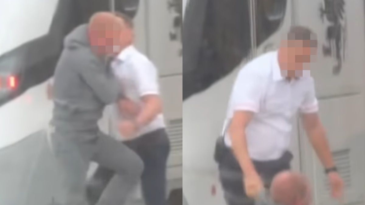 Bójka została nagrana.