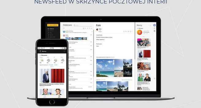 Interia oferuje możliwość czytania newsów w skrzynce pocztowej