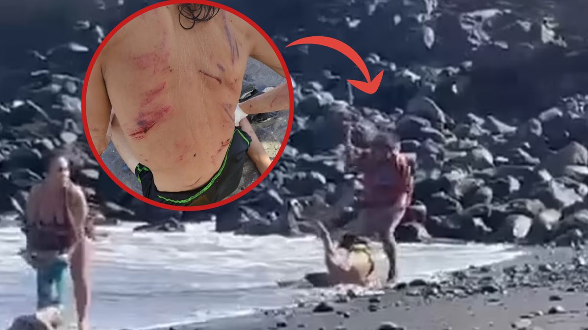 Do sieci trafiło nagranie i zdjęcie pobitego mężczyzny