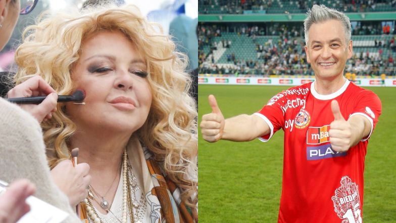 Magda Gessler w obcisłej mini. Robert Biedroń komentuje