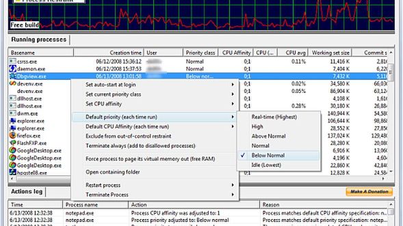 Process Lasso w wersji 3.38 1