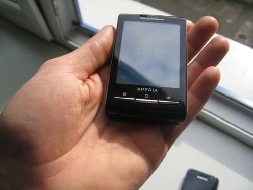 Sony Ericsson Xperia X10 mini - test 1