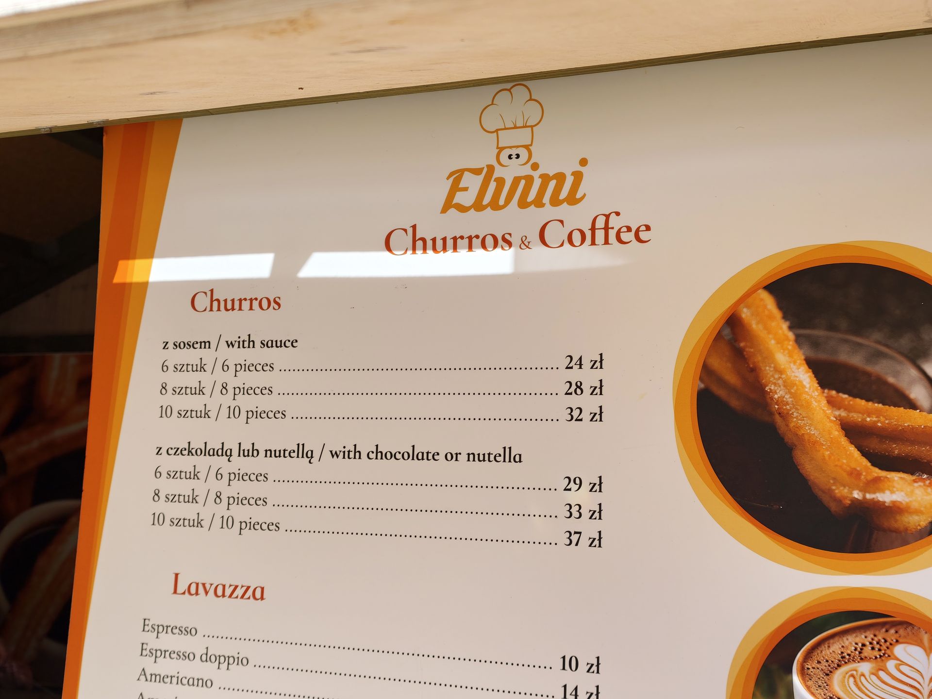 Ceny churros na jarmarku w Gdańsku