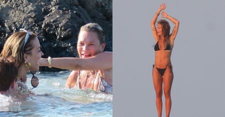 Rita Ora dokazuje w bikini na luksusowym jachcie. Bawiła się razem z Kate Moss (ZDJĘCIA)