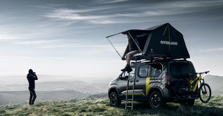 Peugeot Rifter 4x4 Concept jako terenowy kombivan. Idealny dla podróżnika