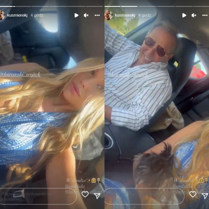 Ojczym Andziaks wybrał się na ślub youtuberki z młodą ukochaną