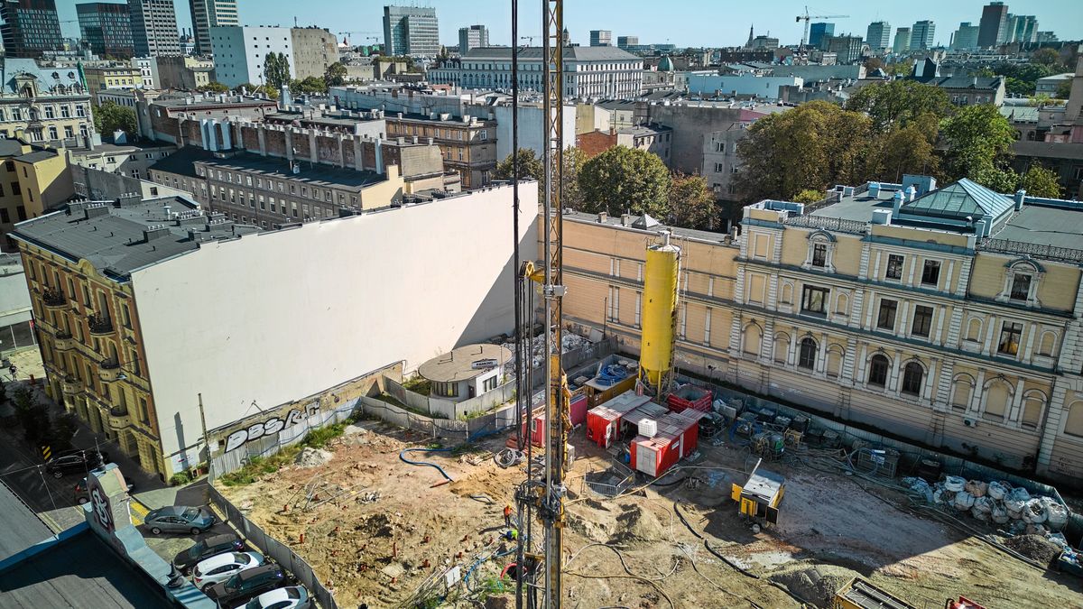 Budowa przystanku kolejowego PKP Łódź Śródmieście