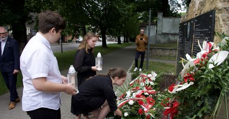 Bytom. Pamiętali o hitlerowskim mordzie. 80 lat temu rozstrzelano lwowskich profesorów