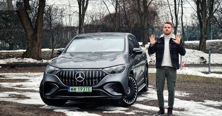 Mercedes-AMG EQE SUV 43 - życie z elektrykiem w zimie