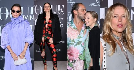 Gwiazdy tłumnie ściągają na premierę  "Vogue Living": ciężarna Katarzyna Sokołowska z partnerem, całuśna Lara Gessler z mężem, odmieniona Jessica Mercedes (ZDJĘCIA)