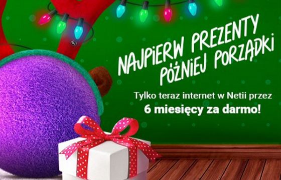 Promocja Netii: Telewizja Osobista z darmowym internetem przez rok oraz JBL GO lub Overmax Touch Go