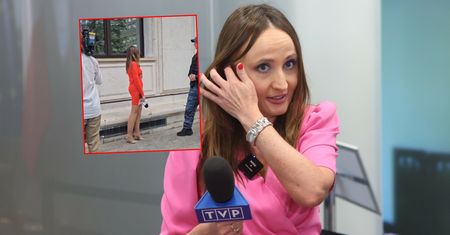 "To jest chore". Nagrali dziennikarkę TVP przed Sejmem