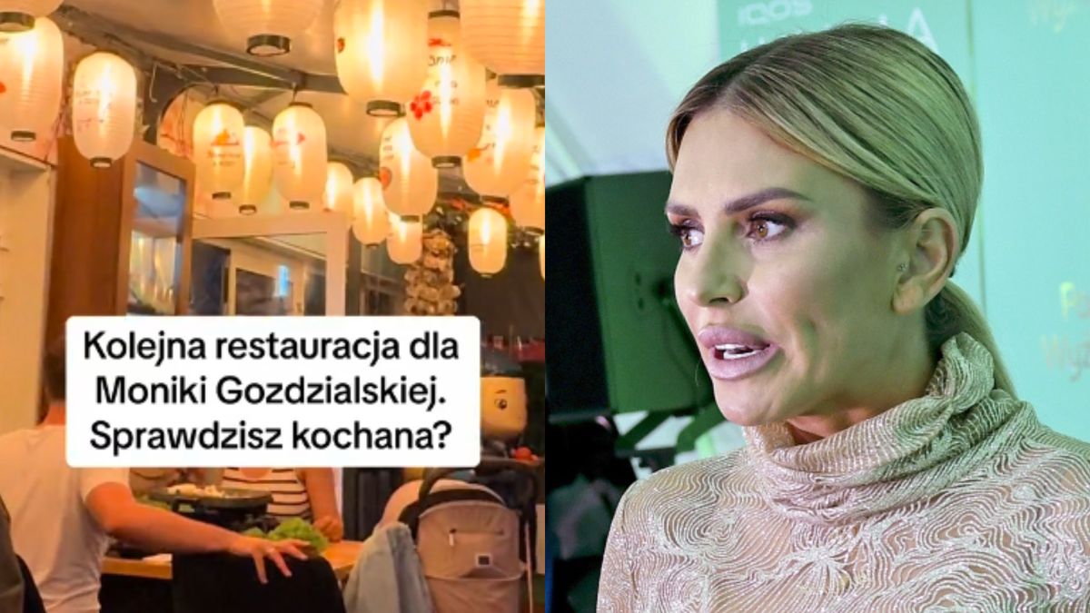 Influencerka "zachęca" Monikę Goździalską do interwencji w knajpie