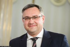 Protest mediów na antenie TVP Info? Poseł pokazał hasło