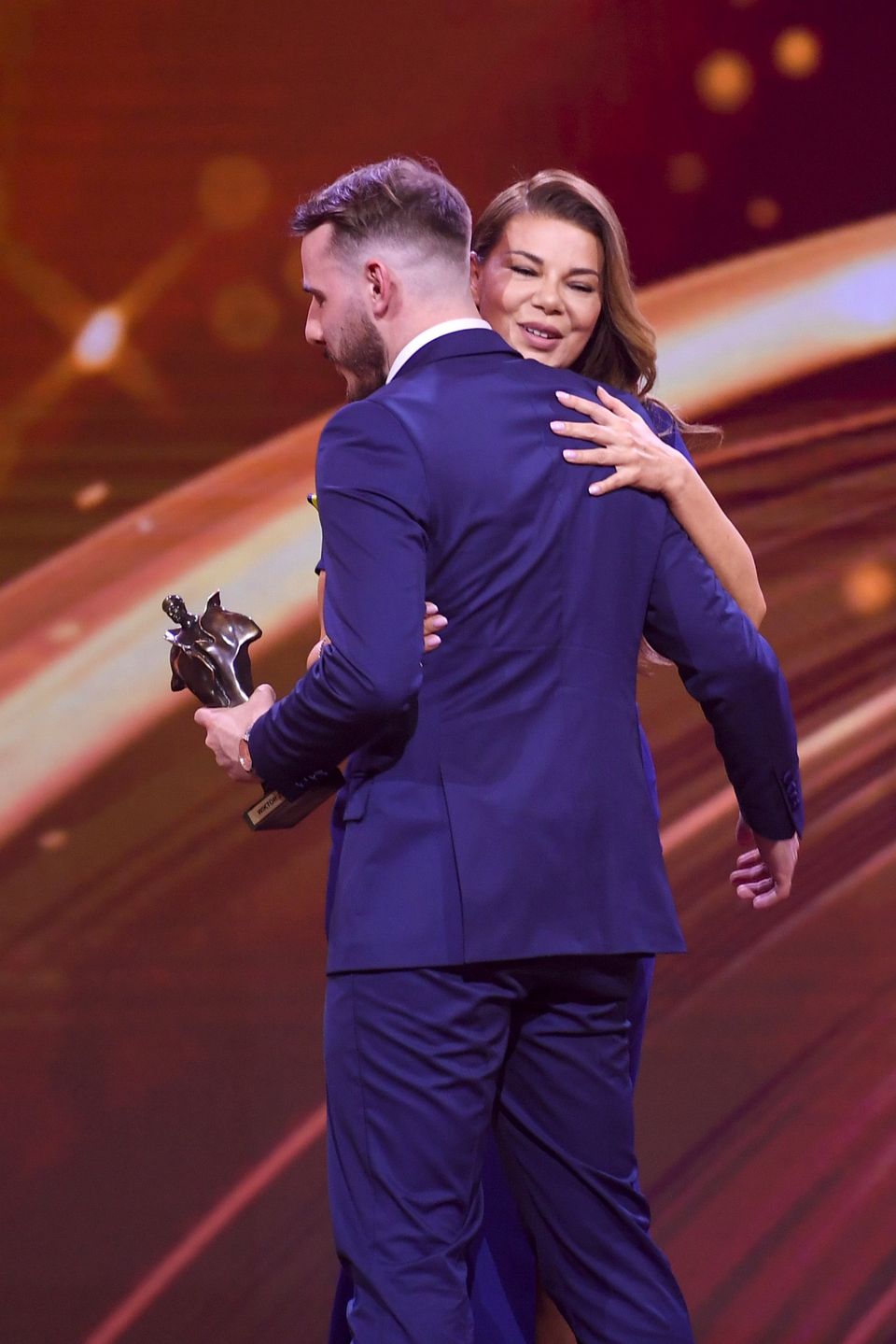 Krystian Ochman i Edyta Górniak