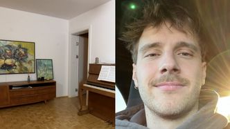 Maciej Musiał pokazał w TVN warszawskie mieszkanie. Niegdyś należało do znanego artysty (ZDJĘCIA)