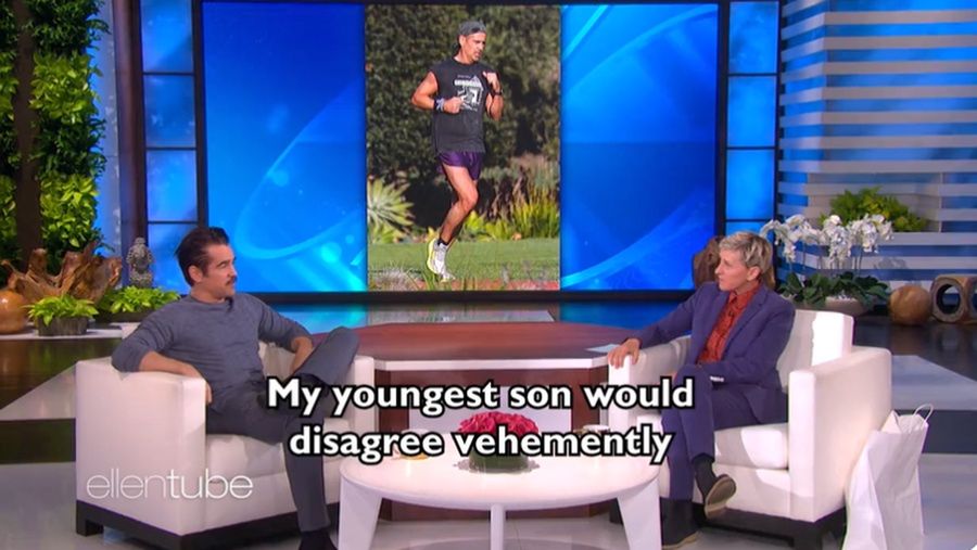 Colin Farrell u Ellen 