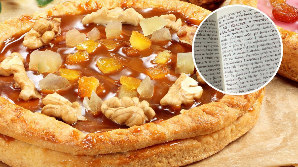 Mazurek staropolski możesz udekorować w dowolny sposób