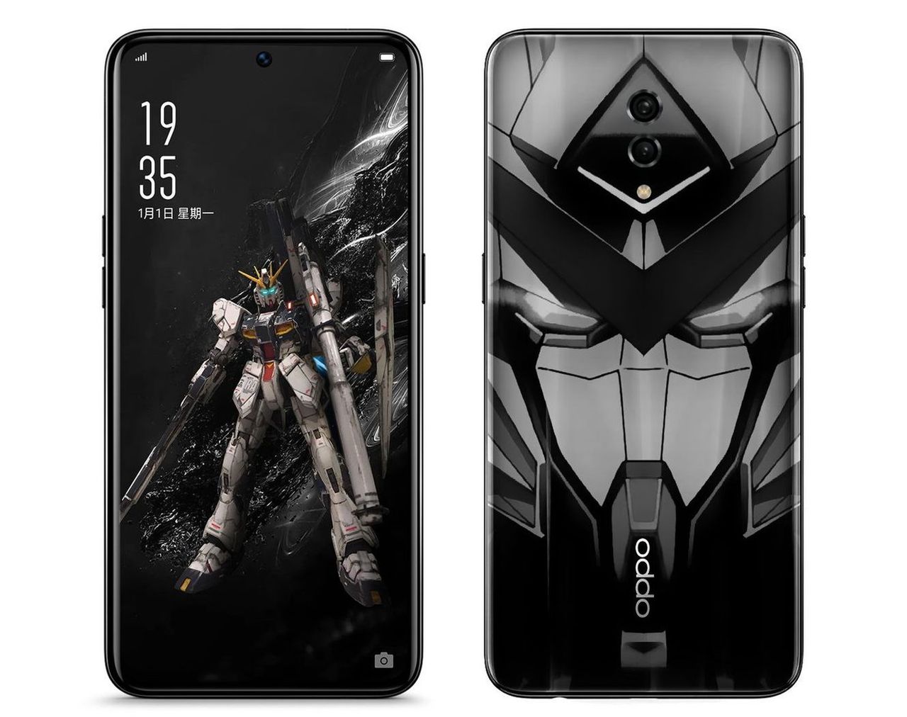 OPPO Reno w wersji Gundam na zdjęciach [#wSkrócie]