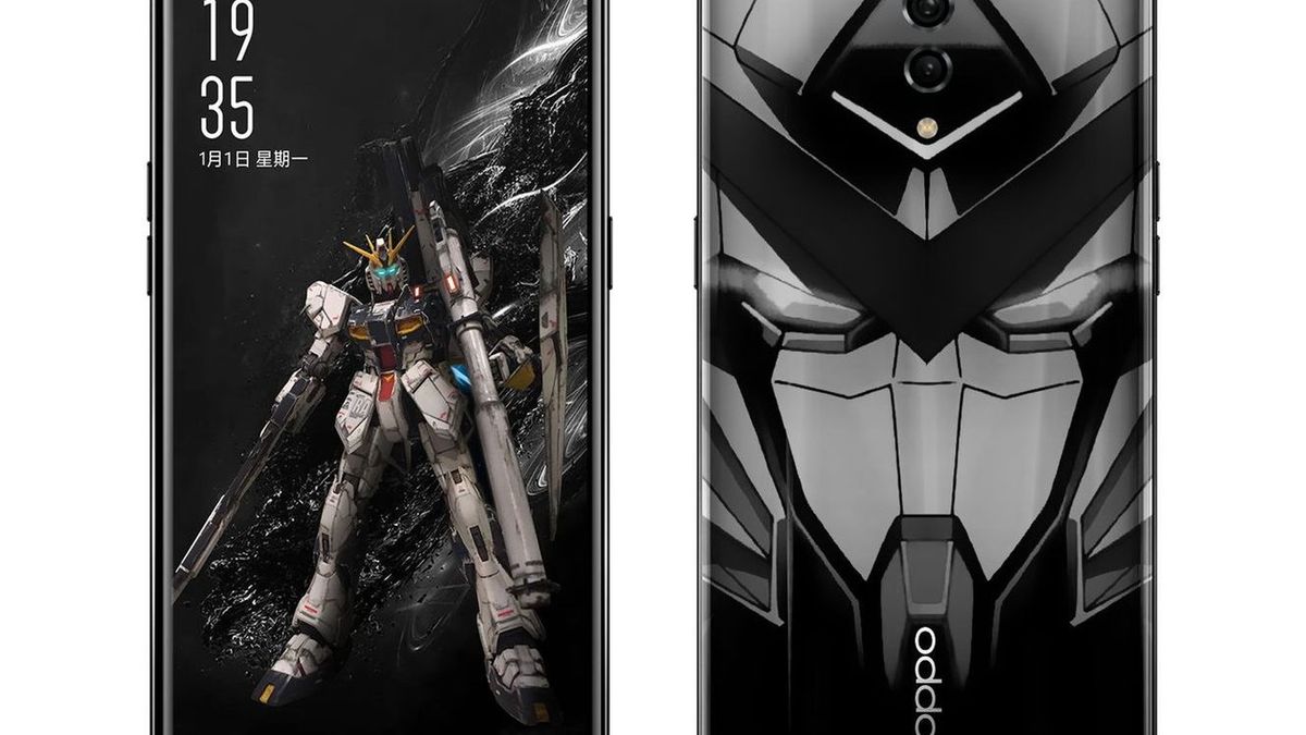 OPPO Reno w wersji Gundam na zdjęciach [#wSkrócie] 1