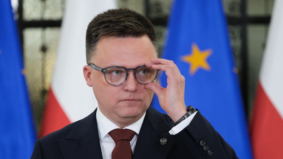 Szymon Ho�ownia
Warszawa, 11.12.2023. Marsza�ek Sejmu Szymon Ho�ownia podczas konferencji prasowej w Sejmie w Warszawie, 11 bm. Sejm nie udzieli� wotum zaufania rz�dowi premiera Mateusza Morawieckiego. (ps/awol) PAP/Pawe� Supernak
Pawe� Supernak
10 10. X, gest, kadencja, kadencji, konferencja prasowa, okulary, PiS, polityk polityka, Polityka, poprawia, poprawia�, portret, posiedzenie, posiedze�, sejm