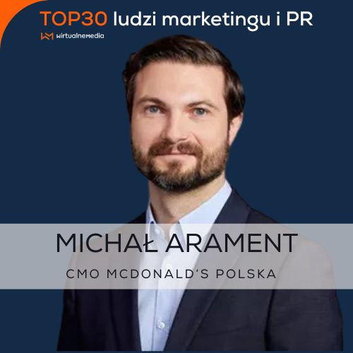 Michał Arament, CMO McDonald's Polska.