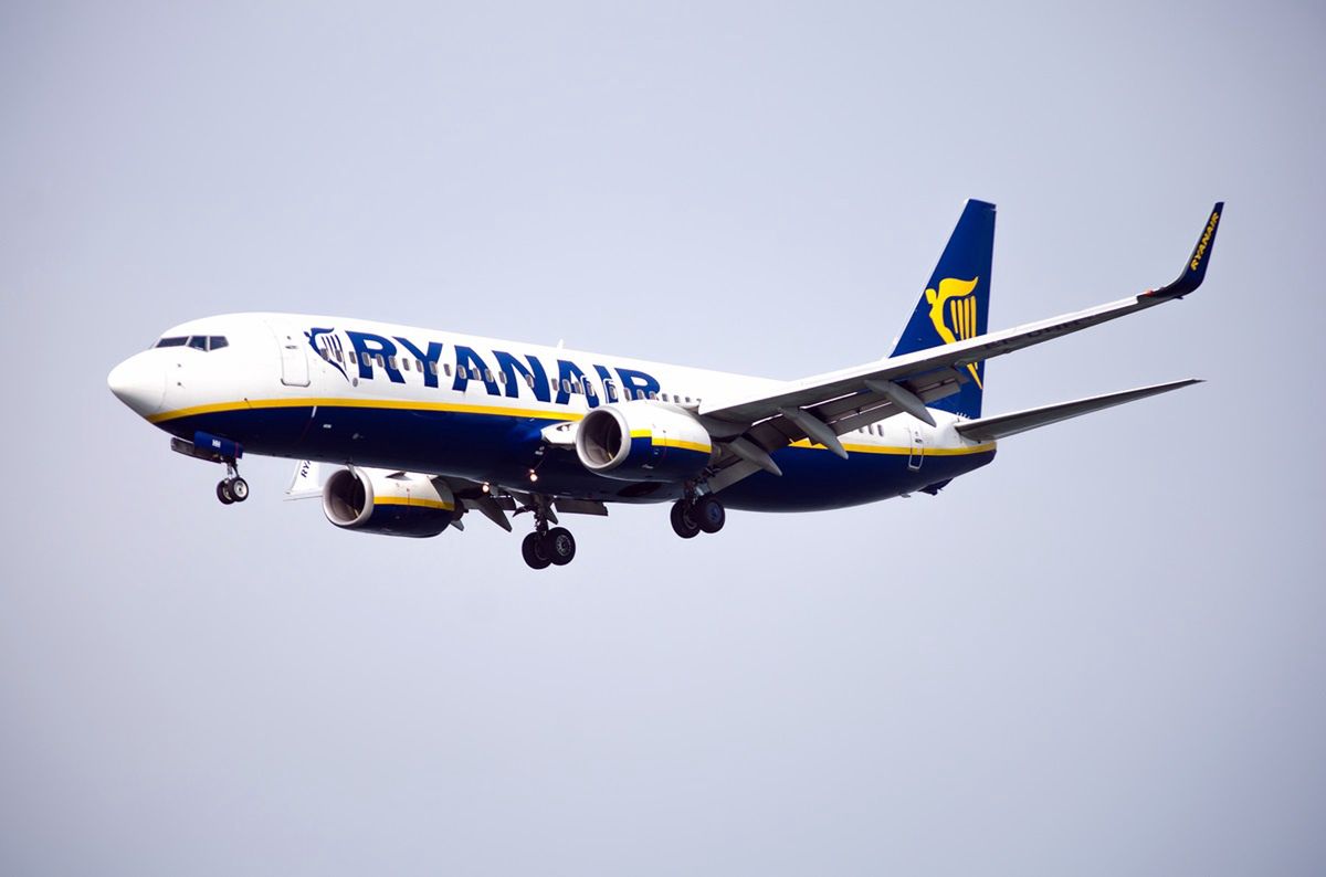 Incydent z Ryanair w Krakowie. Samolot nie mógł wylądować