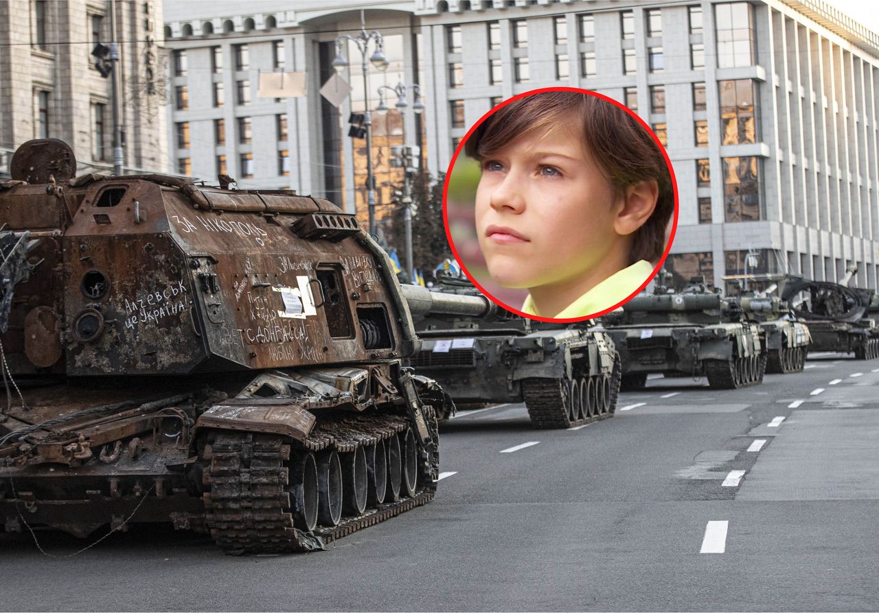 11-latek z Kijowa: Bardziej boję się, że będę miał nowego nauczyciela niż wojny