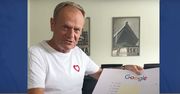 Donald Tusk kontra Google. Lider PO nagrał zabawny film
