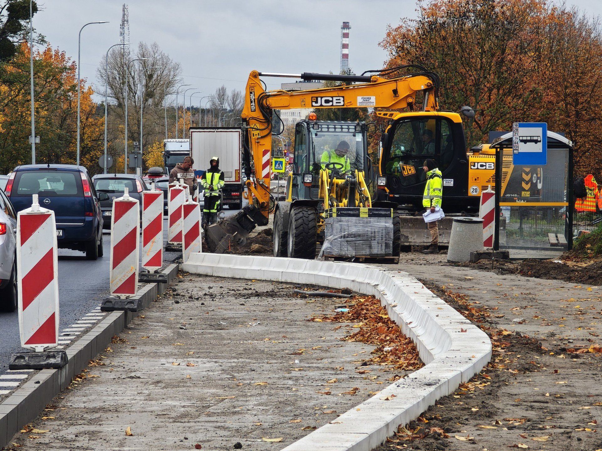 Inwestycja pieszo-rowerowa wzdłuż ulicy Poznańskiej w Toruniu